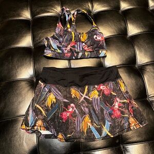 Lululemon Floral Activewear Set